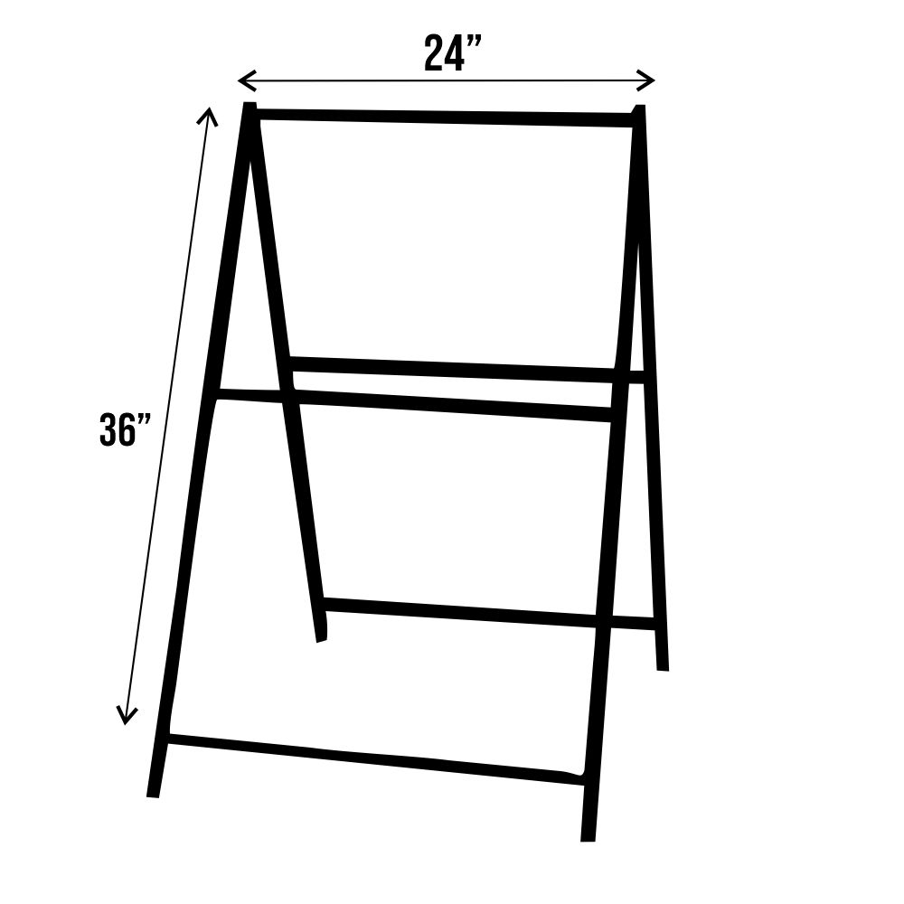 24x36 A Frame Sign Holder